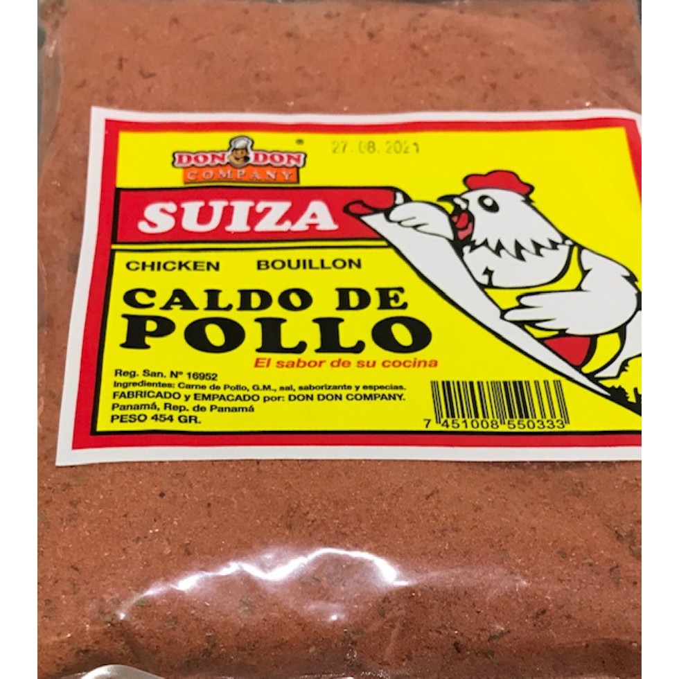 Don Don Caldo De Pollo Suiza 454 G